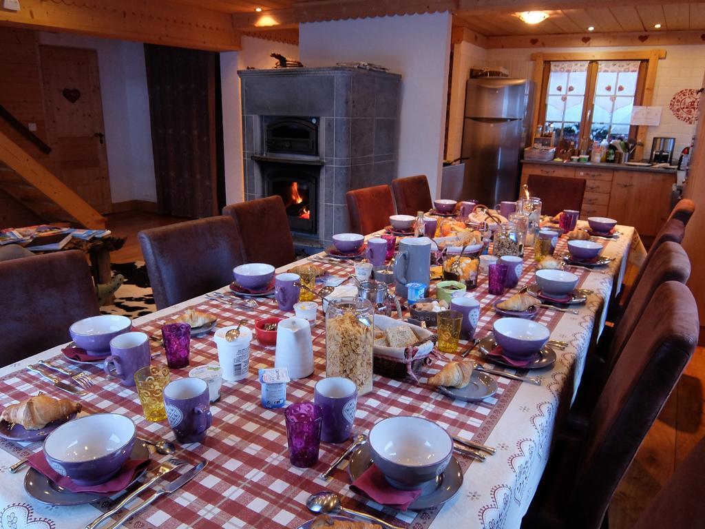 Chalet La Taniere De Groumff Шамони Стая снимка